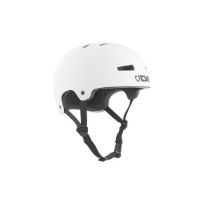 TSG Helmet Evolution Solid Color S/M Satin White