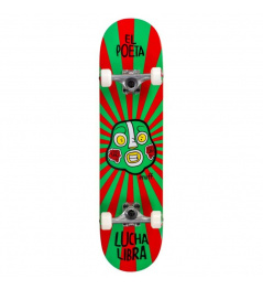 Enuff Lucha Libre Mini Complete Skateboard Red/Green 7.25 x 29.5