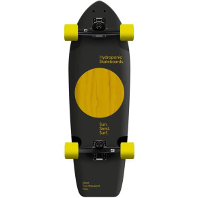 Hydroponic Square Complete Surfskate (31.5"|Lunar Black/Yellow) Hydroponic Square Complete Surfskate (31.5"|Lunar Black/Yellow)