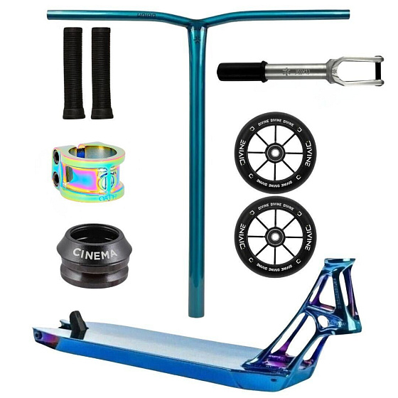 Freestyle koloběžka Custom Divine X Ethic Pandemonium 460 mm modrá