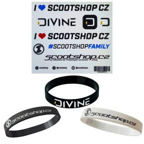 Set List samolepek + 3x náramek Set List samolepek + 3x náramek