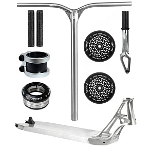Freestyle koloběžka Custom Divine X Ethic Pandemonium 460 mm stříbrná