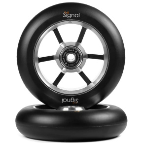 North Scooters Signal Kolečka Na Freestyle Koloběžku 2-balení (110mm|Silver/Black) North Scooters Signal Kolečka Na Freestyle Koloběžku 2-balení (110mm|Silver/Black)