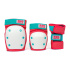 Rio Roller Triple Pad Set - Red / Mint - Medium
