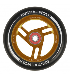 Bestial Wolf Race 100 mm kolečko černo oranžové