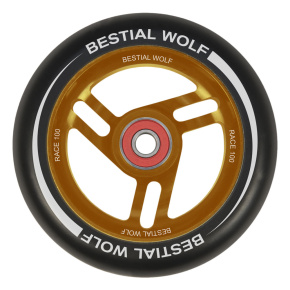 Bestial Wolf Race 100 mm kolečko černo oranžové