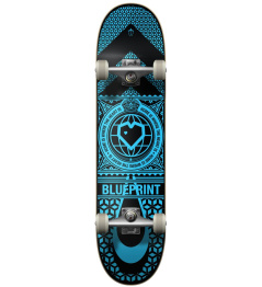 Blueprint Home Heart Skateboard Komplet (7.75"|Modrá/Černá)