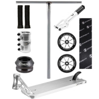 Freestyle koloběžka Custom Divine Street 6" stříbrná