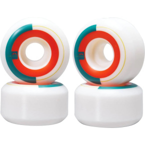 Crupié Carlos Iqui 101A Skinny Kolečka pro skateboard 4-Souprava (53mm|Červená)