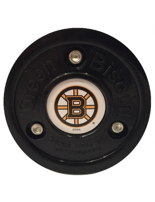 Puk Green Biscuit NHL Boston Bruins
