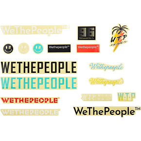 Wethepeople Brand Sticker Souprava Wethepeople Brand Sticker Souprava