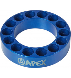 Headset spacer Apex 10mm modrý