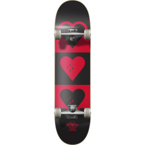 Heart Supply Quadron Logo Skateboard Komplet (8.25"|Červená)
