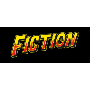 Fiction Banner (Orange/Black 100x40cm)