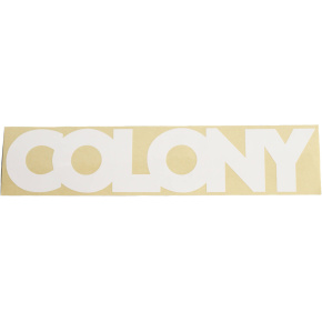 Colony Car Window Sticker (Bílá)
