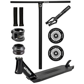 Freestyle koloběžka Custom Divine X Union HoneyComb 490 mm černá