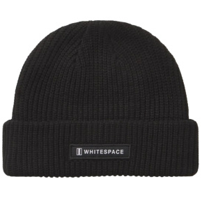 Whitespace Ribbed Beanie (Black) Whitespace Ribbed Beanie (Black)