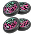 Balení 1+1 Kolečka Oath Bermuda 110mm Green/Pink/Black 4ks