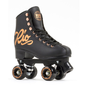 Rio Roller Rose Children's Quad Skates - Rose Black - UK:4J EU:37 US:M5L6