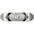 Skateboard Playlife Heavy Metal Silver 31x8"