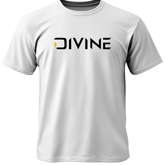 Tričko Divine Logo bílé