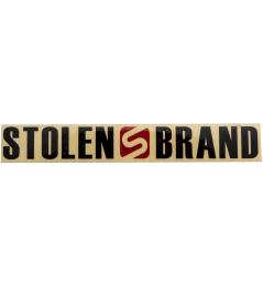 Stolen Logo Sticker (L|Černá)