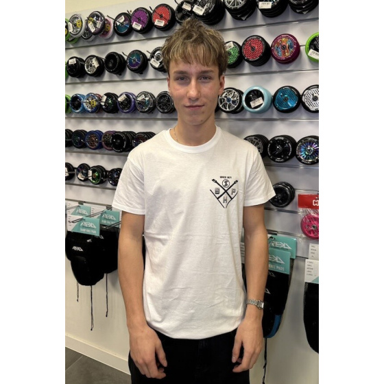 Boží Tričko Scootshop.cz bílé