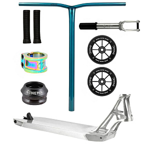 Freestyle koloběžka Custom Divine X Ethic Pandemonium 460 mm stříbrná