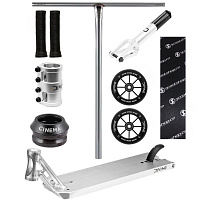 Freestyle koloběžka Custom Divine Street 6" stříbrná