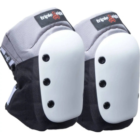 Chrániče Triple Eight Street Skate Knee Pads M Black/White Chrániče Triple Eight Street Skate Knee Pads M Black/White