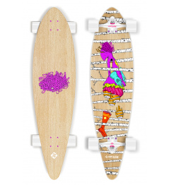 Street Surfing artist series Woods longboard
