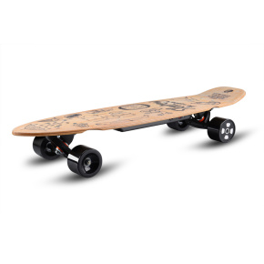 Elektrický longboard Skatey 350L wood art
