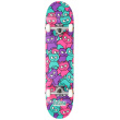 Meow Sticker Pile Skateboard Komplet (7.75" | Fialová)
