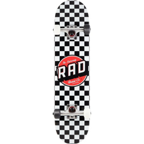 RAD Dude Crew Complete Skateboard 7.5 Checkers