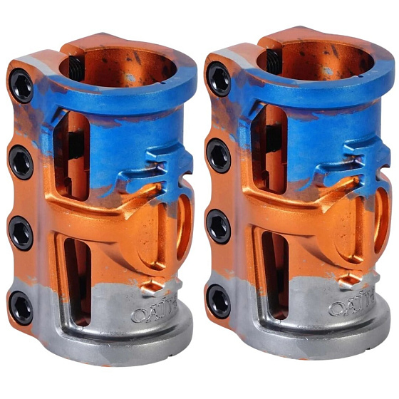 Balení 1+1 SCS Oath Cage V2 Orange/Blue/Titanium 2ks
