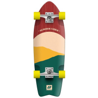 Hydroponic Fish Complete Cruiser Skateboard (28"|Sun Red)