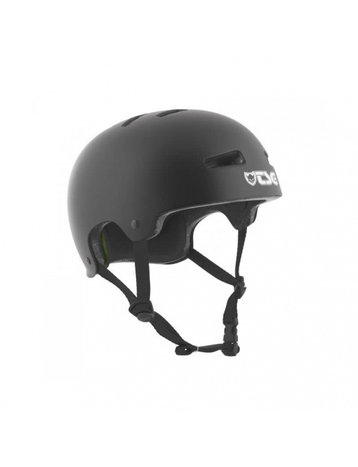 TSG Evolution Asian Fit Solid Helmet Satin Black L/XL