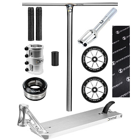 Freestyle koloběžka Custom Divine Street 6" 580 mm stříbrná