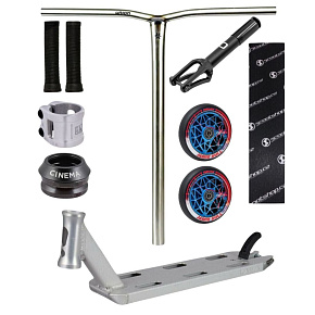 Freestyle koloběžka Divine X Longway Kaiza stříbrná