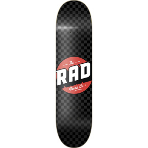 RAD Checker Skate Deska (8.25"|Černá/Šedá)