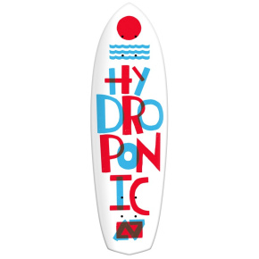 Hydroponic Diamond Skateboard Cruiser Deck (32"|Tipe White)