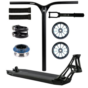 Freestyle koloběžka Custom Ethic × Union Park – 460 × 130 mm / 110 × 24 mm / IHC – černá