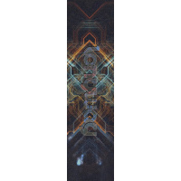Griptape Longway Printed Circuit Board Orange