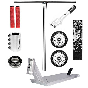 Freestyle koloběžka Custom Divine Street 6,5" Stříbrná