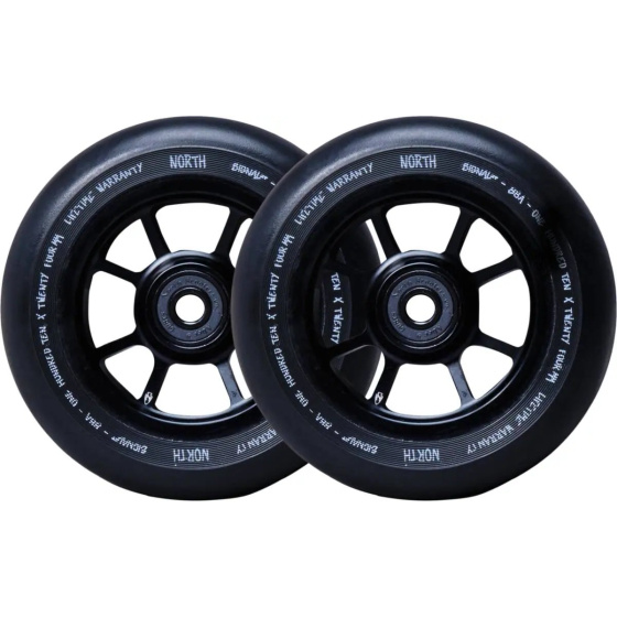 Kolečka North Signal 110mm Matte Black 24mm