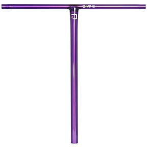 Řídítka Divine T-bar oversize 700x610 mm Polished Purple