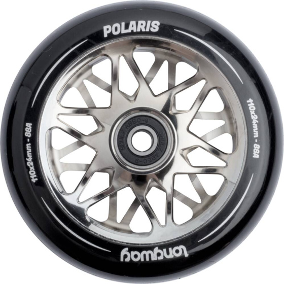 Kolečko Longway Polaris 110mm Stříbrná