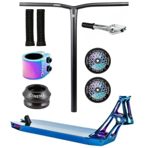 Freestyle koloběžka Custom Divine X Ethic Pandemonium V2 500 mm modrá