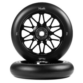 North Club G4 Kolečka Na Freestyle Koloběžku 2-balení (110mm|Matte Black)
