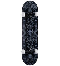 Speed Demons Bandana Skateboard Komplet (8.25"|Černá/Stříbrná)